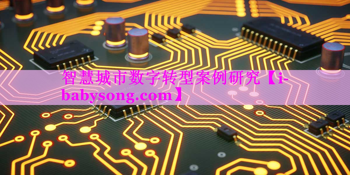 智慧城市数字转型案例研究