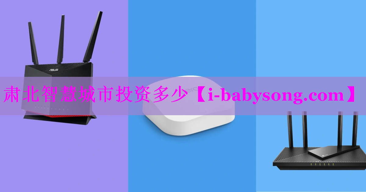 肃北智慧城市投资多少 肃北智慧城市投资多少