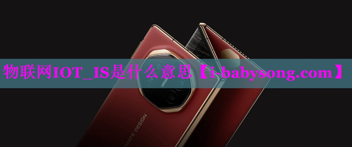 物联网IOT_IS是什么意思